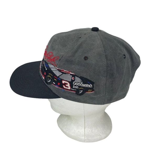 Vintage Dale Earnhardt Hat NASCAR Chase Authentic Snap Back Cap 90s Splash Tooth - Picture 3 of 7